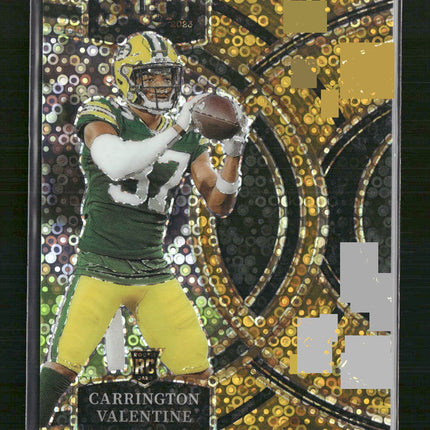Carrington Valentine 2023 Panini #118 Gold Prizms #/10