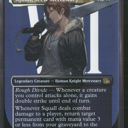 Squall, SeeD Mercenary (Borderless) FINAL FANTASY #402