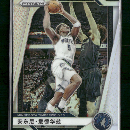 Anthony Edwards 2024-25 Panini Prizm #100 Prizms Chinese