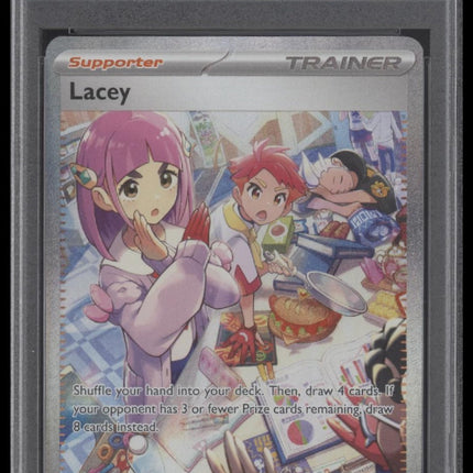 Lacey 2024 Pokemon Scr En-Stellar Crown #172 Special Illustration Rare PSA 10