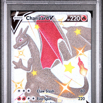 Fa/Charizard V 2020 Pokemon Sword & Shield Champion'S Path #079 PSA 10