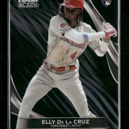 Elly De La Cruz 2024 Topps Chrome Black #17