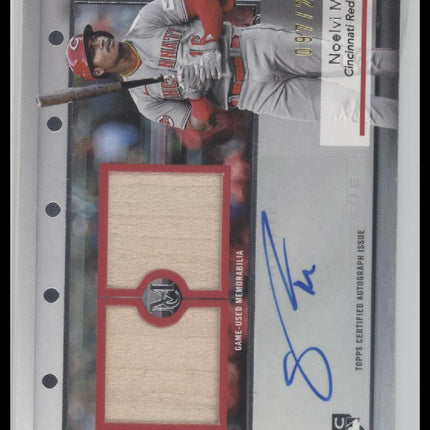Noelvi Marte 2024 Topps Museum Collection #AA-NM Archival Autographs #/299