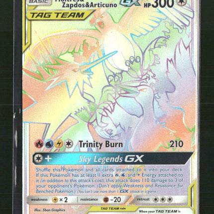Moltres & Zapdos & Articuno GX (Secret) Hidden Fates #69/68