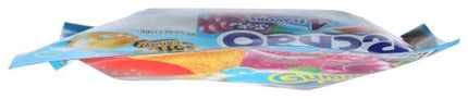 Japanese PUCHAO Chewy Candy - Viral TikTok 4 Fruit Soda Flavors with Fizzy Gummy Bits (3.53 oz)