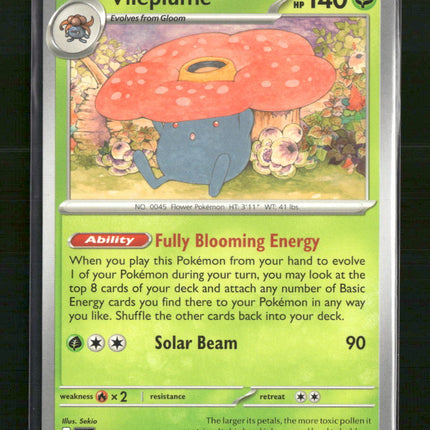 Vileplume Deck Exclusives #045/165