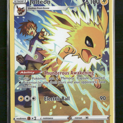 Jolteon SWSH09: Brilliant Stars Trainer Gallery #TG04/TG30