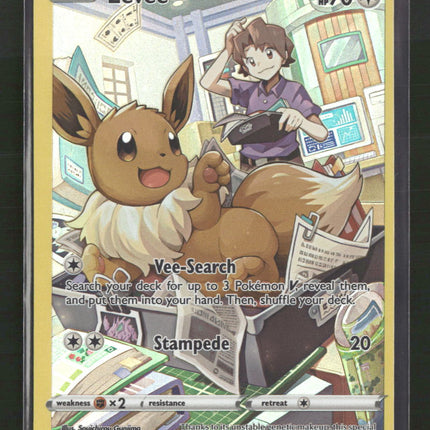 Eevee SWSH09: Brilliant Stars Trainer Gallery #TG11/TG30
