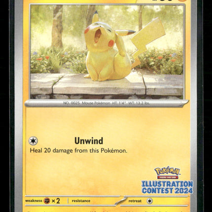 Pikachu SV: Scarlet & Violet Promo Cards #214