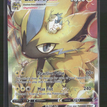 Zeraora VMAX Crown Zenith: Galarian Gallery #GG42/GG70