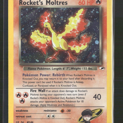 Rocket's Moltres Gym Heroes #012/132