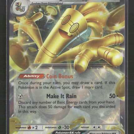 Gholdengo ex SV04: Paradox Rift #139/182