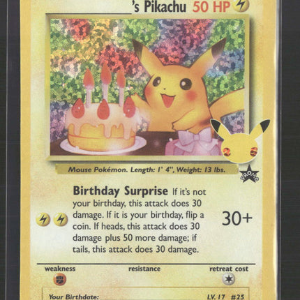 ______'s Pikachu Celebrations: Classic Collection #24/53