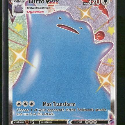 Ditto VMAX Shining Fates: Shiny Vault #SV119/SV122