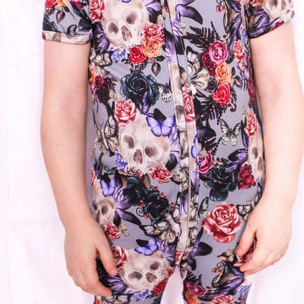 Short Sleeve Shortie Romper