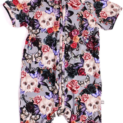 Short Sleeve Shortie Romper