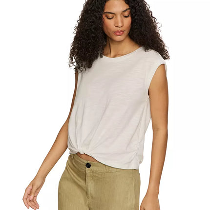 Knotted Muscle Tee- White