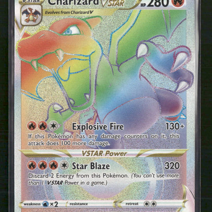 Charizard VSTAR (Secret) SWSH09: Brilliant Stars #174/172