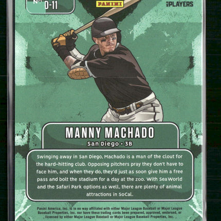 Manny Machado San Diego Padres 2023 Panini Downtown Insert