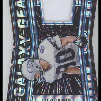 Steve Largent Seattle Seahawks 2021 Obsidian Galaxy Gear Relic 1/1