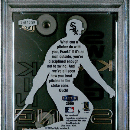 Frank Thomas 2000 Ultra Swing Kings #3 Swing King PSA 9