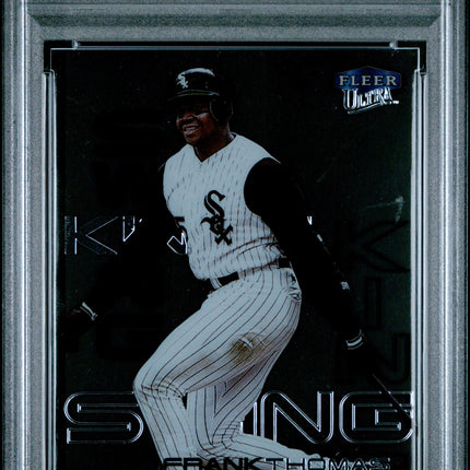 Frank Thomas 2000 Ultra Swing Kings #3 Swing King PSA 9