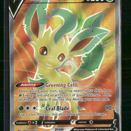 Leafeon V (Full Art) SWSH07: Evolving Skies #166/203