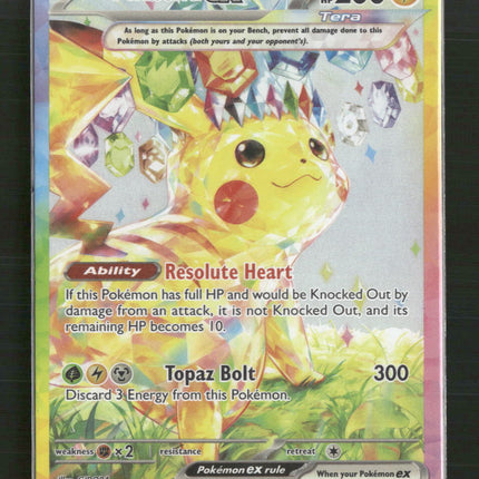 Pikachu ex SV08: Surging Sparks #238/191