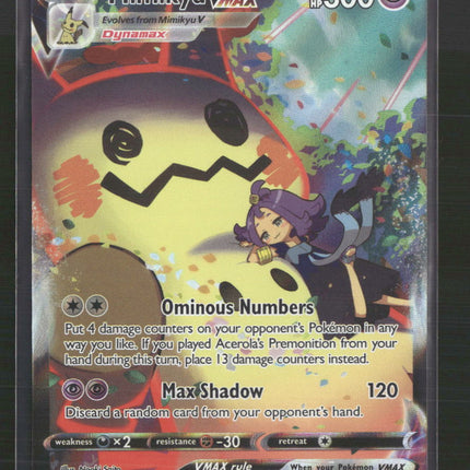 Mimikyu VMAX SWSH09: Brilliant Stars Trainer Gallery #TG17/TG30