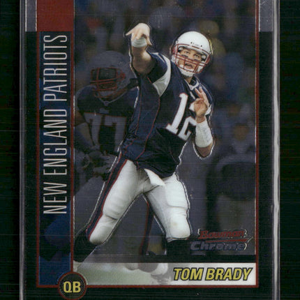 Tom Brady 2002 Bowman Chrome #99