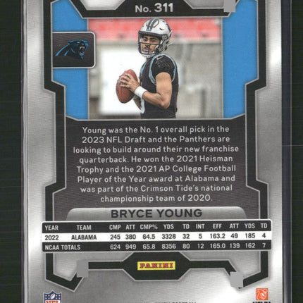 Bryce Young 2023 Panini Prizm #311 Silver