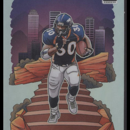 Terrell Davis 2024 Donruss Optic #24 Downtown!