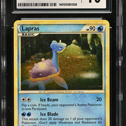 Lapras 2023 Trading Card Game Classic #008/034 CGC 10