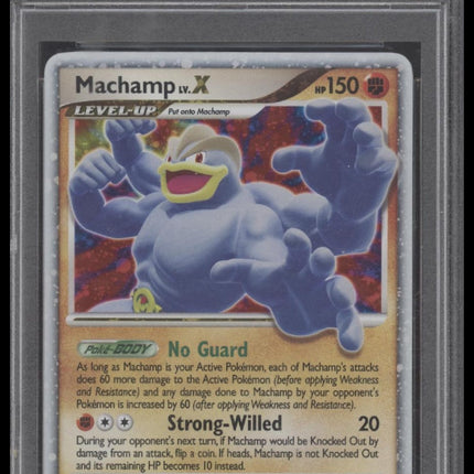 Machamp Lv.X-Holo 2008 Pokemon Diamond & Pearl Stormfront #98 Stormfront PSA 6
