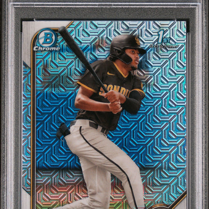 James Wood 2022 Bowman Mega Box Chrome #108 Chrome PSA 9