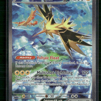 Zapdos ex SV: Scarlet & Violet 151 #202/165