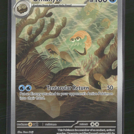Omanyte SV: Scarlet & Violet 151 #180/165