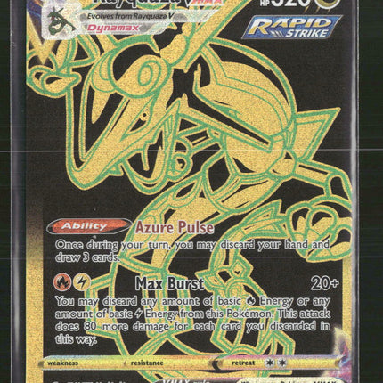 Rayquaza VMAX (Secret) SWSH12: Silver Tempest Trainer Gallery #TG29/TG30