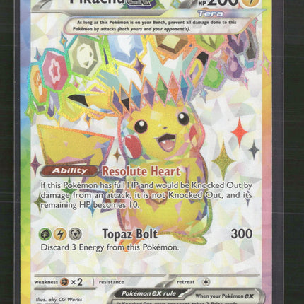 Pikachu ex SV08: Surging Sparks #219/191