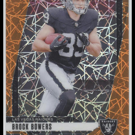 Brock Bowers 2024 Panini Prizm #315 Lazer