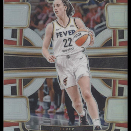 Caitlin Clark 2024 Panini Select WNBA #72 Silver Prizm