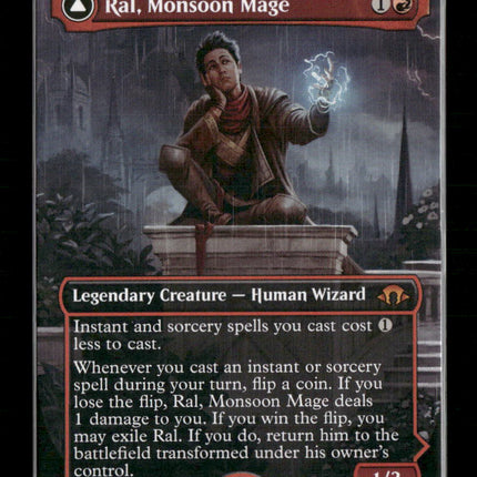 Ral, Monsoon Mage (Borderless) Modern Horizons 3 #445