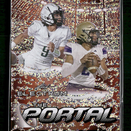 Demond Williams Jr. 2024 Leaf Electrum - The Portal Sparkle Bronze #TPB-5 #/45