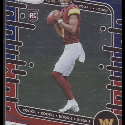 Jayden Daniels 2024 Panini Absolute #102 Red and Blue