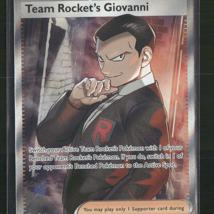Team Rocket's Giovanni SV10: Destined Rivals #225/182