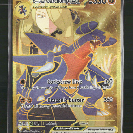 Cynthia's Garchomp ex SV10: Destined Rivals #241/182