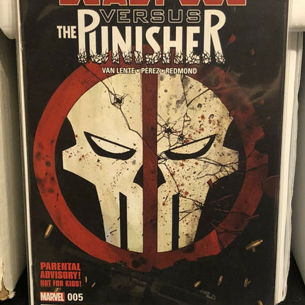 Deadpool Versus Punisher 1 2 4 5  Set Of 4 Books 1st Prints Missing #3 Marvel