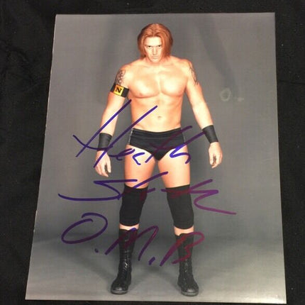 Heath Slater WWE Superstar Signed 8x10 Photo Autographed One Man Band OMW