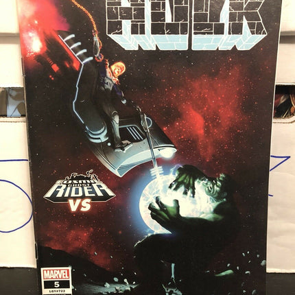 Immortal Hulk #5 Rahzzah Cover B Cosmic Ghost Rider Variant 2018 Marvel Comics