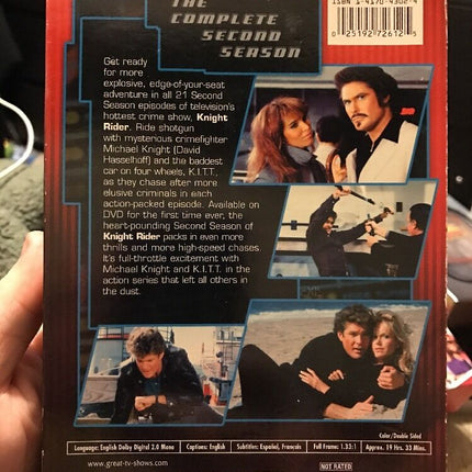 Knight Rider - Season 2 (DVD, 2005) David Hasselhoff KITT Industries 2000